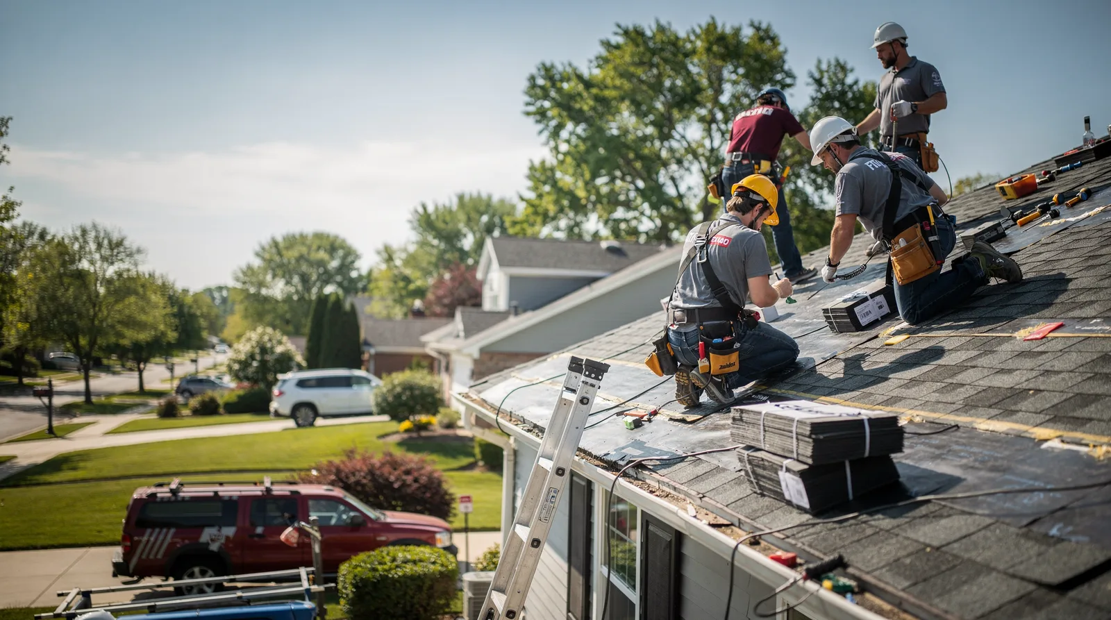 Roof Repair in Breedsville, MI around you